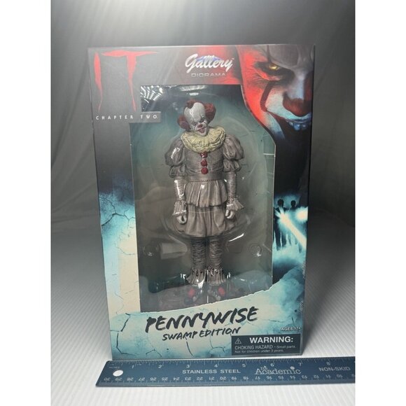 IT Chapter Two Pennywise in Swamp Statue Diamond Select Toys -Halloween - Picture 1 of 6